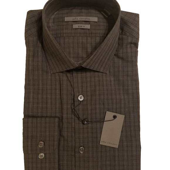 john varvatos slim fit dress shirt